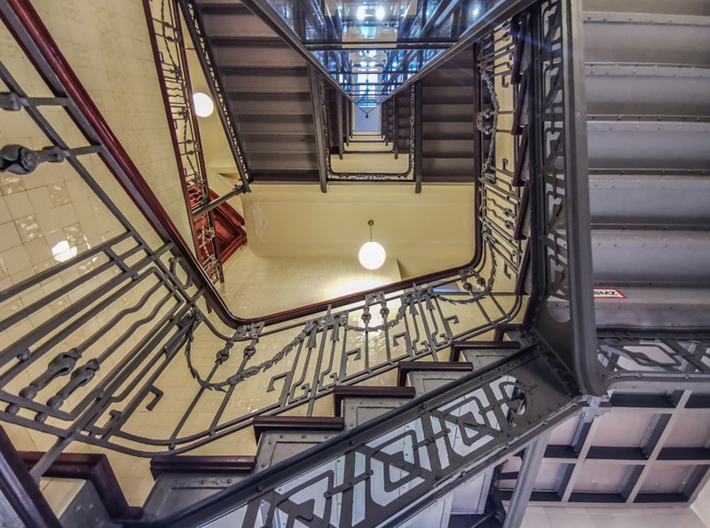 Weil’s so schön war: Noch mehr Treppenhäuser