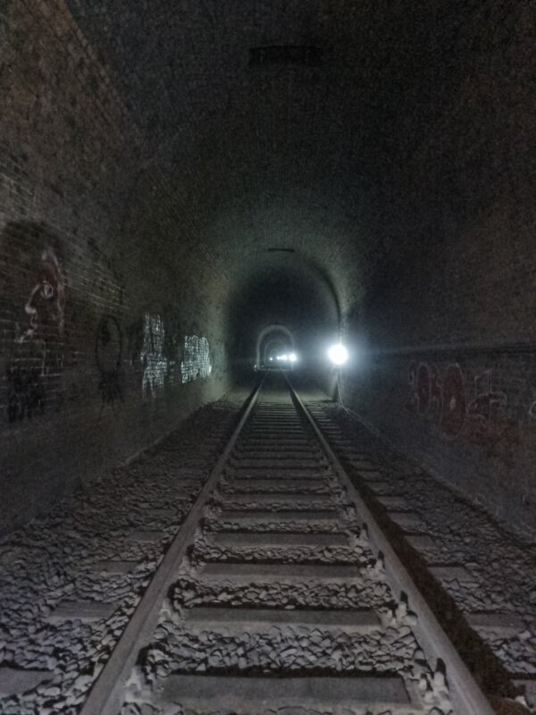 Ein Gang durch den „Schellfischtunnel“