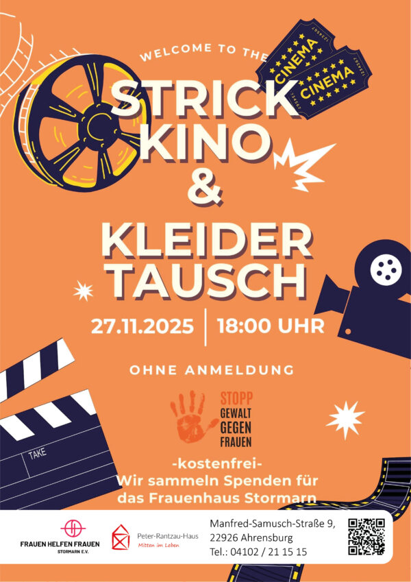 Strick-Kino & Kleidertauschmarkt