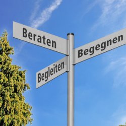 Schild Pflegedienst